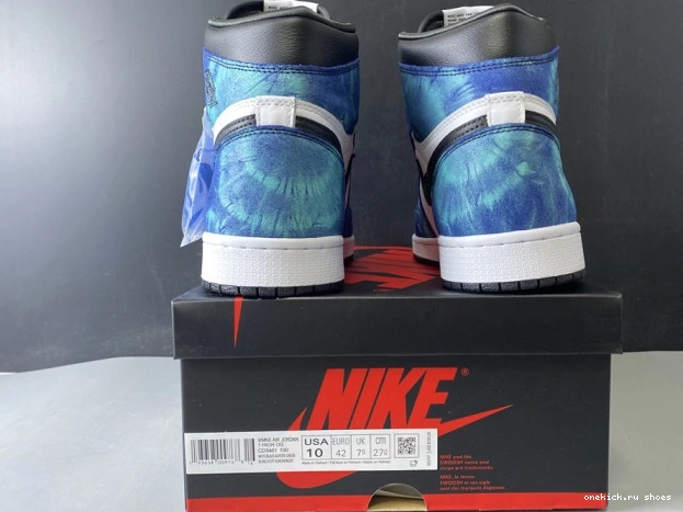 Rep Tie-Dye High 1 CD0461-100 OG Jordan Air 0611